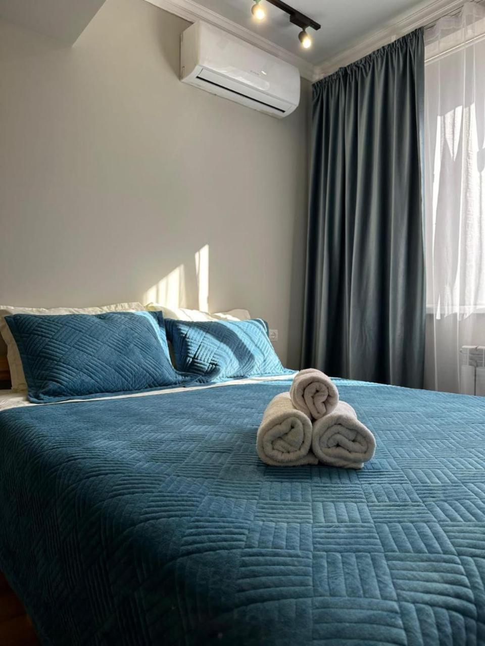 Apartmán Жилой Комплекс Молодежный На Тулебаева Almaty Exteriér fotografie